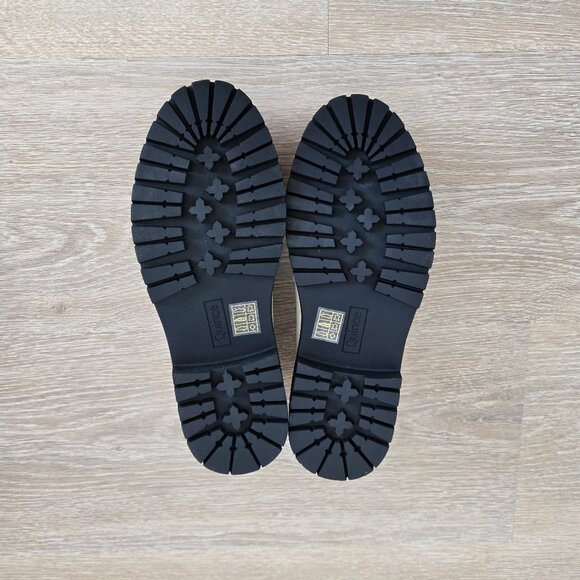 Quince Women’s Italian Leather Lug Sole Loafer Bone Size 8 MSRP $98 New In Box - Picture 14 of 14